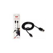 XO NB041 кабель Micro USB, длина 1м, черный