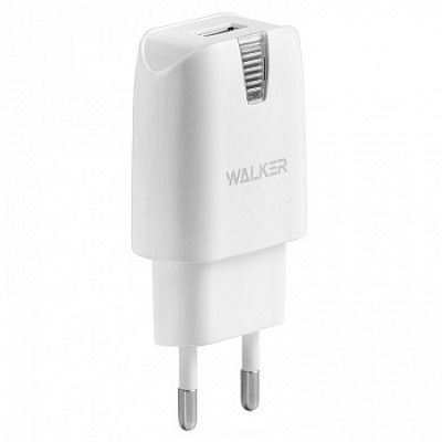 СЗУ Walker WH-11, USB 1A, белый