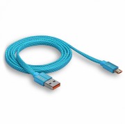 Кабель MICRO-USB Walker C755, синий