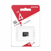 Micro SD 4Gb Smart Buy (Class 4) без адаптера (SB4GBSDCL4-00)