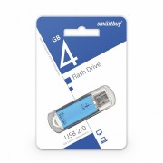 USB 4GB SmartBuy V-Cut Series (SB4GBVC-B), синий