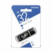 USB 32GB SmartBuy Glossy Series (SB32GBGS-K), черный