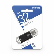 USB 32GB SmartBuy V-Cut Series (SB32GBVC-K), черный