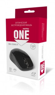 Мышь беспроводная Smartbuy ONE 358AG-K (SBM-358AG-K), черный