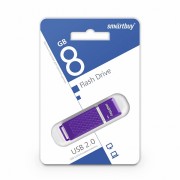 USB 8GB SmartBuy Quartz series (SB8GBQZ-V), фиолетовый