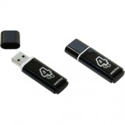 USB 4GB SmartBuy Glossy Series (SB4GBGS-K), черный