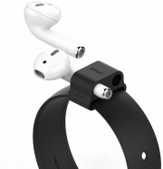 Держатель для AirPods на ремешок Apple Watch, силиконовый в ассортименте