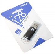 USB 128GB SmartBuy UFD 3.0 V-Cut Black (SB128GBVC-K3), черный