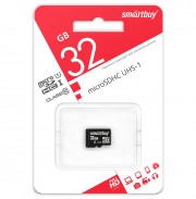 Micro SD 32GB SmartBuy (Class 10) без адаптера LE (SB32GBSDCL10-00LE)