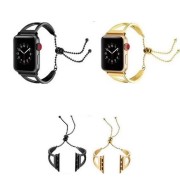 Ремешок для Apple Watch 38-40mm, New steel band металлический, золотой