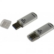 USB 128GB SmartBuy UFD 3.0 V-Cut Silver (SB128GBVC-S3), серебряный