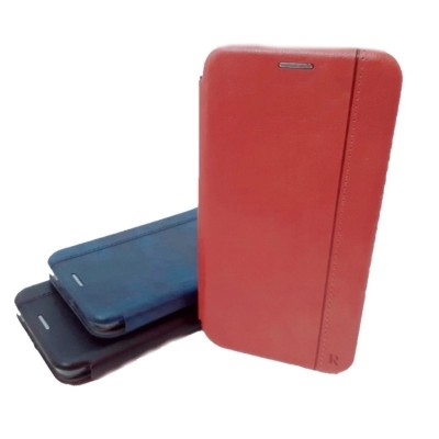 Чехол-книга для Samsung S10 Plus, светло-коричневая, Nice Case, горизонтальная с магнитом
