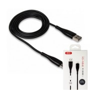 XO NB048 кабель Micro USB, 2.1A, длина 1м, черный