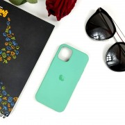 Чехол-накладка для iPhone XS Max серия "Оригинал" №50, мятный