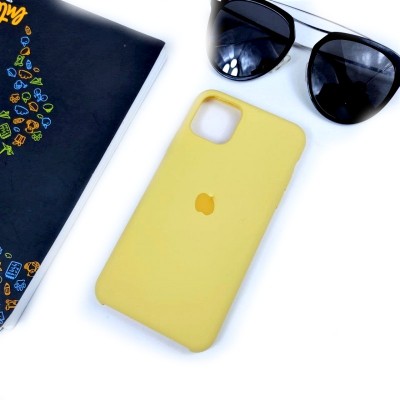 Чехол-накладка для iPhone 11 Pro серия "Оригинал" №04, желтый