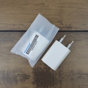 СЗУ для iPhone большой блок, Flextronics без упаковки, 1000mA, белый