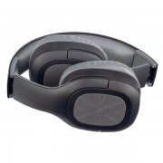 Perfeo наушники полноразмерные беспроводные с микрофоном, MP3 плеером, FM, AUX FOLD/PF_A4912, черный