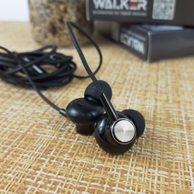 Наушники Walker H900 с магнитами, микрофоном и кнопкой ответа, черный
