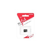 Micro SD 64GB SmartBuy (Class 10) UHS-1 без адаптера (SB64GBSDCL10-00)
