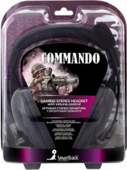 Полноразмерная стерео гарнитура SmartBuy® COMMANDO, рег.громк, кабель 2.5м (SBH-7000)
