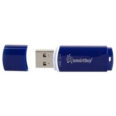 USB 128GB SmartBuy UFD 3.0 Glossy Dark Blue (SB128GBGS-DB), темно-синий