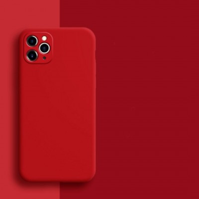 Чехол-накладка для iPhone 11 Pro Max серия "Оригинал" №14, красный